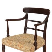 A Set of Eleven George III Mahogany Dining Chairs