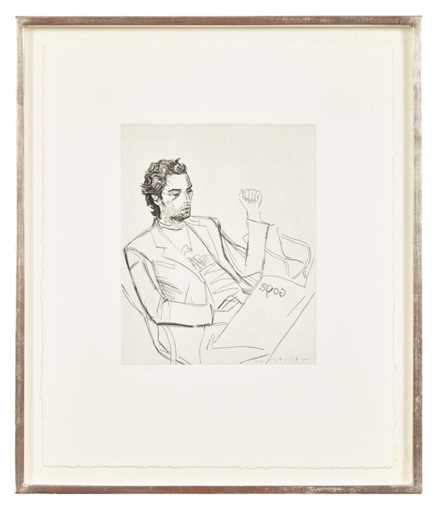Elizabeth Peyton (American, b. 1965) — Gavin Reading, 2002