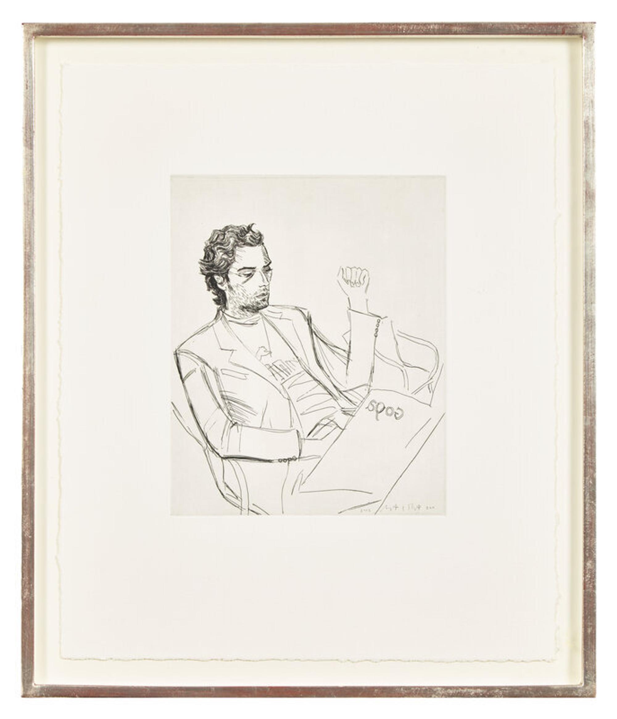 Elizabeth Peyton (American, b. 1965) — Gavin Reading, 2002