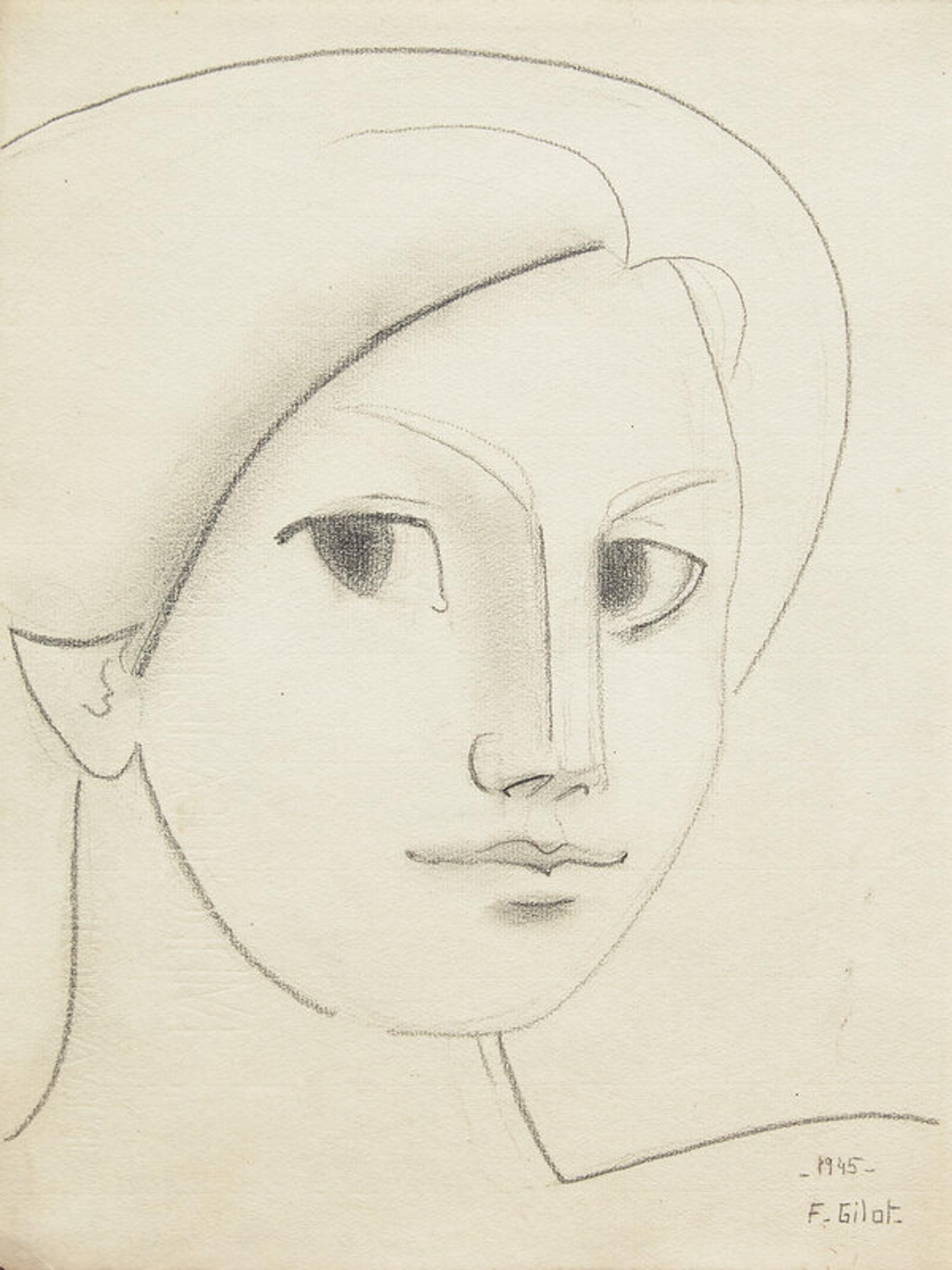 Françoise Gilot (French, 1921-2023) — Pensées Heureuses , 1945