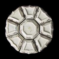 A Chinese Famille Verte Sweetmeat Set, Kangxi Period 清康熙 五彩天馬圖攢盤