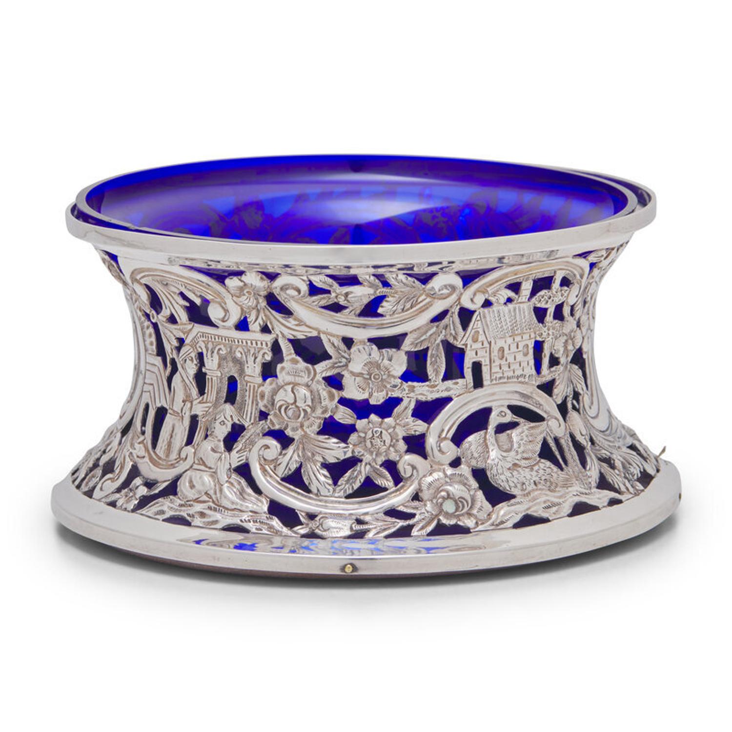 An Irish Edwardian Silver Dish Ring