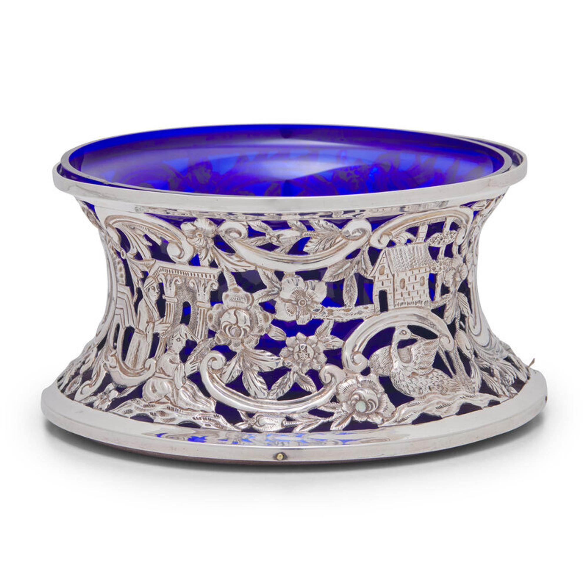 An Irish Edwardian Silver Dish Ring
