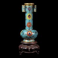A Chinese Cloisonné Enamel Arrow Vase, Touhu 掐絲琺琅投壺