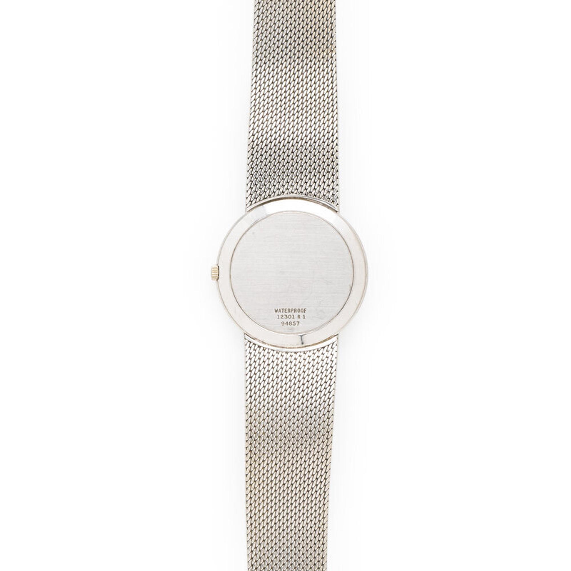 Piaget, 18K White Gold 'Ultra-Thin Automatic' Watch