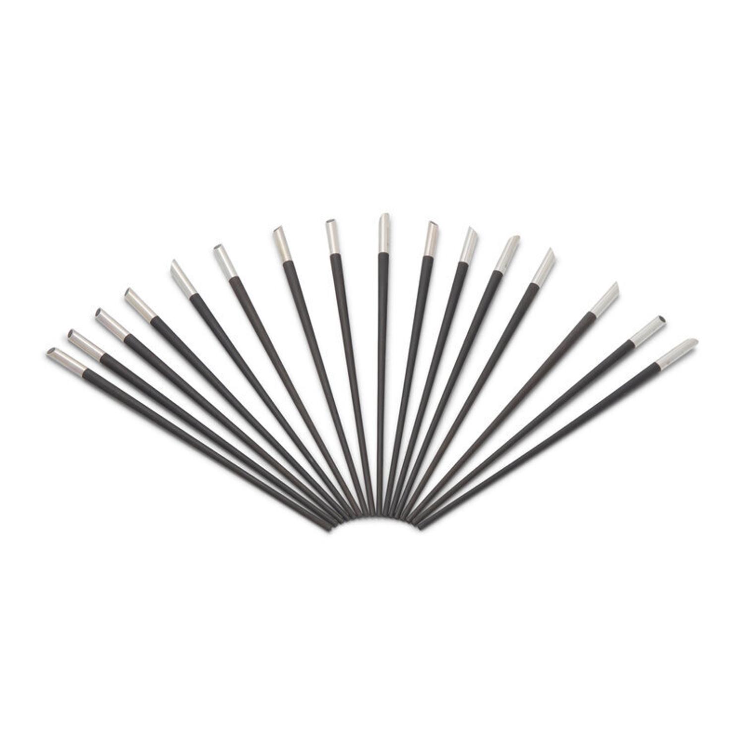 A Set of Christofle Silver-Plate Mounted Chopsticks