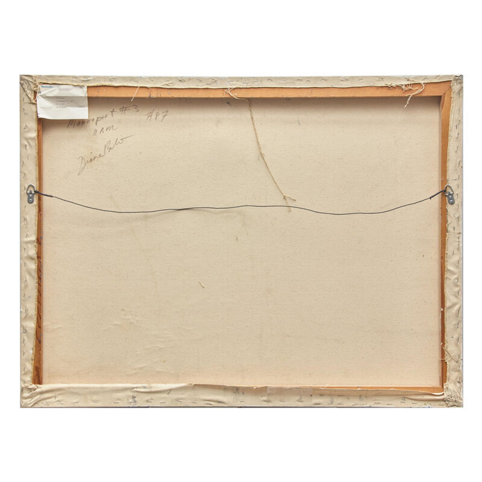 Diane Burko (American, b. 1945) — La Manneporte #3, 1987