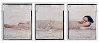 Lalla Essaydi (Moroccan, b. 1956) — Les Femmes du Maroc “Reclining Odalisque;” printed 2008 (triptych)