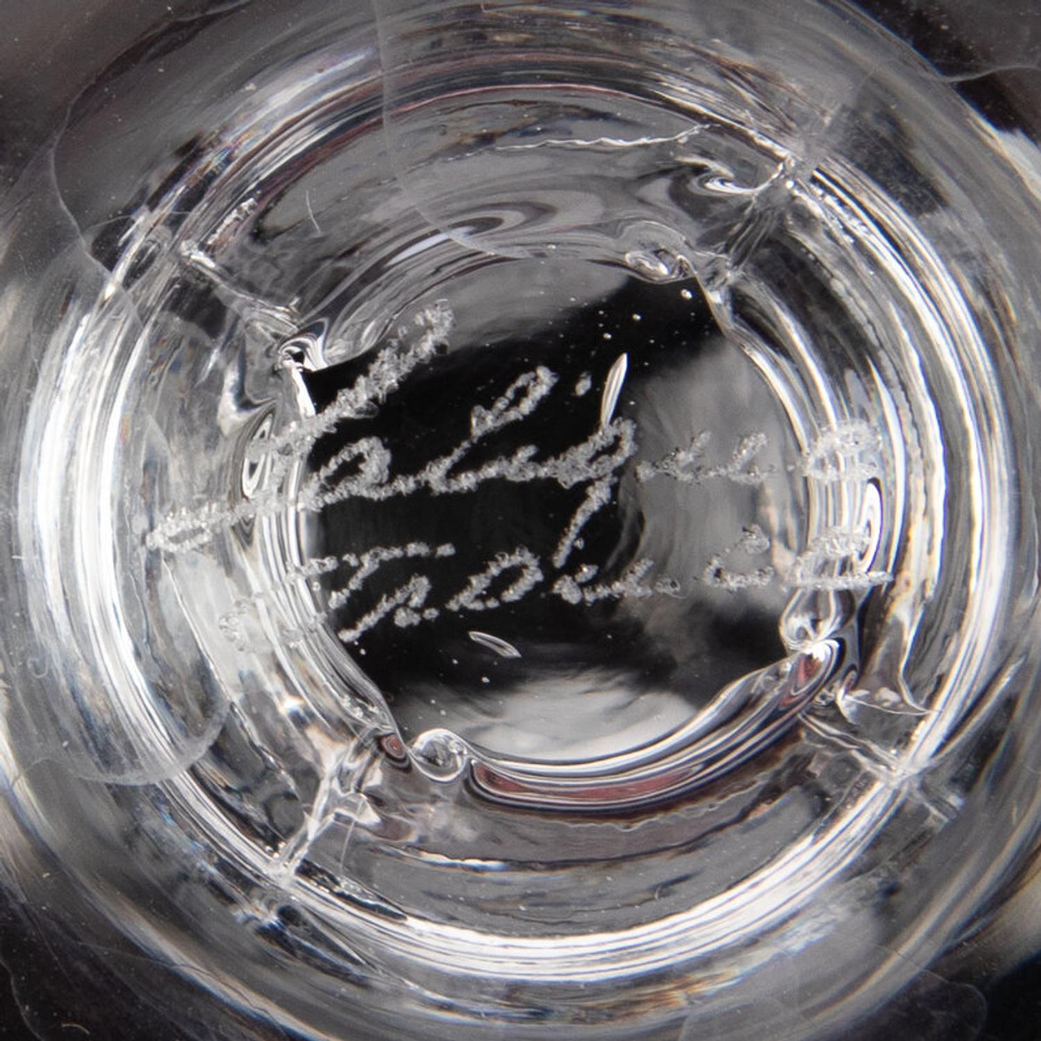 A Lalique Phalsbourg Stemware Service
