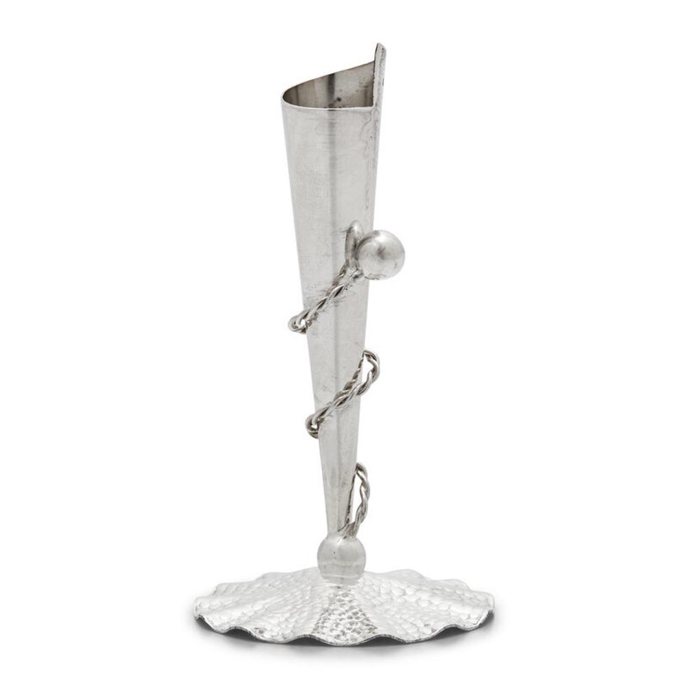 A Set of Eighteen Peruvian Silver Tapersticks