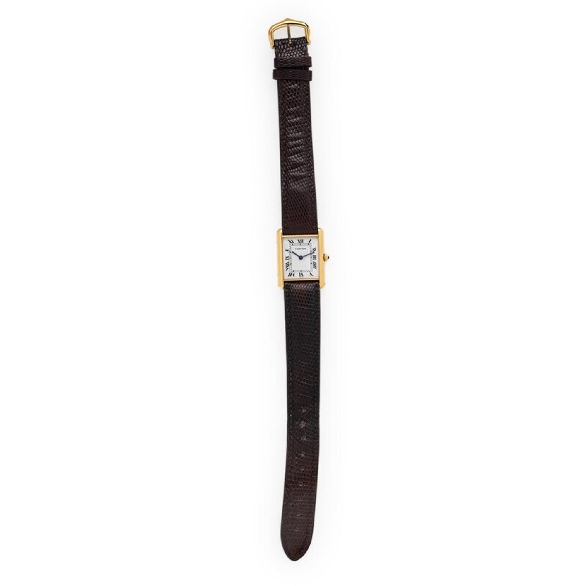 Cartier, Ref. 88105, 18K Yellow Gold 'Tank Louis' Watch