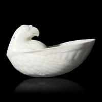 A Chinese Transparent Glazed 'Parrot' Cup, Song Dynasty 宋 白瓷鸚鵡杯