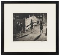 Martin Lewis (American, 1881–1962) — Fifth Avenue Bridge, 1928
