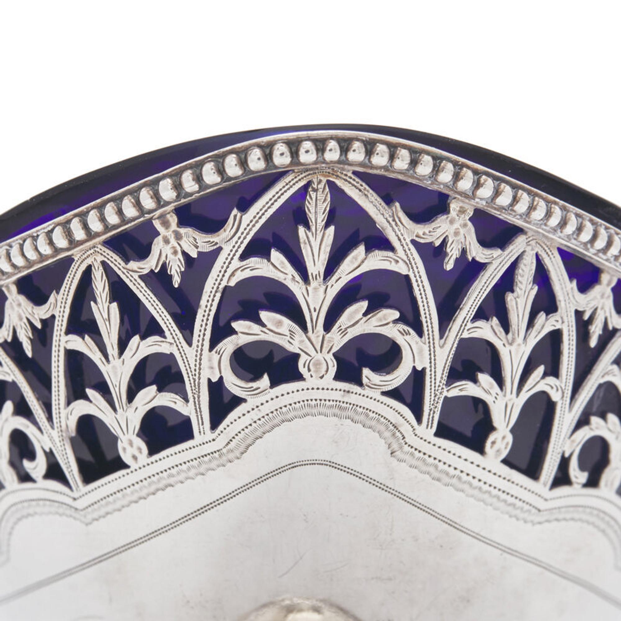 A George III Pierced Silver Sugar Basket