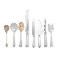 An American Silver Flatware Service