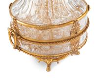 A Baccarat Gilt Bronze Mounted and Cut Glass Cave à Liqueur