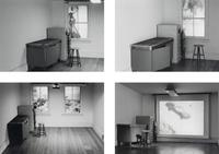 John Massey (Canadian, b. 1950) — Four works from Studio Projections, 1979 (Number 17, Car Crash; Number 22, Beauty Treatment; Number A1, Village ; and Number A3, Dust Storm); printed 2013
