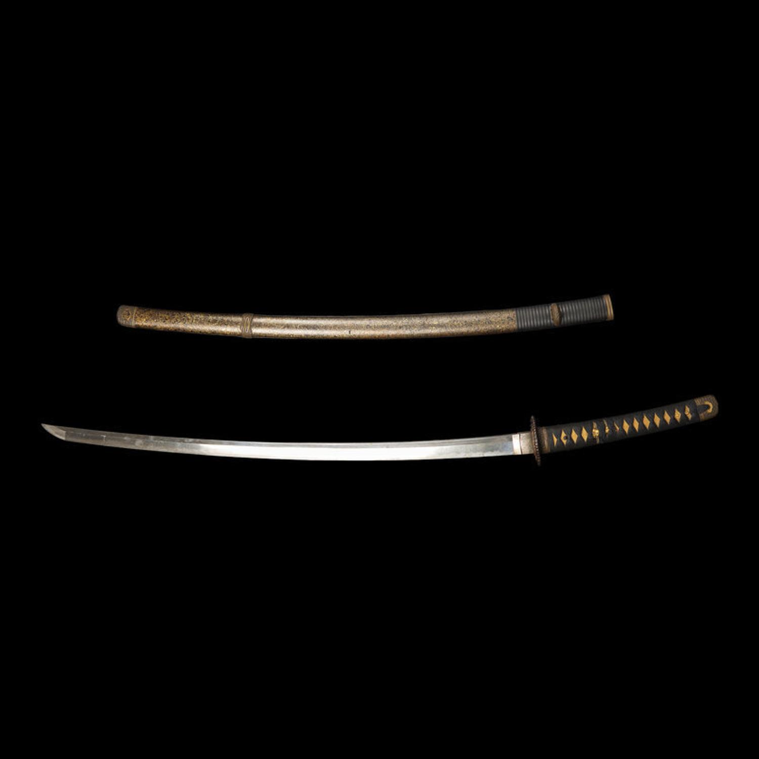 A Japanese Katana, 16th Century 十六世紀 "備州長船清光作"日本刀