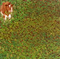 Jessie Homer French (American, b. 1940) — Cow Heaven, 1978