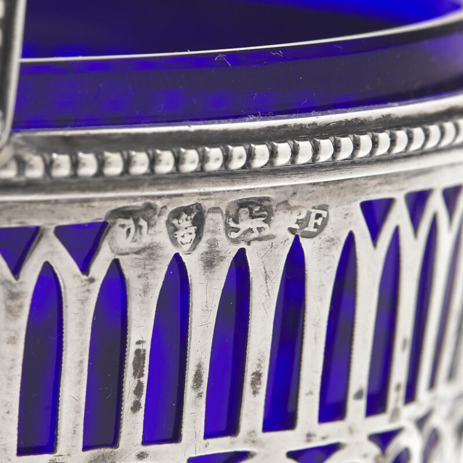 A George III Pierced Silver Sugar Basket