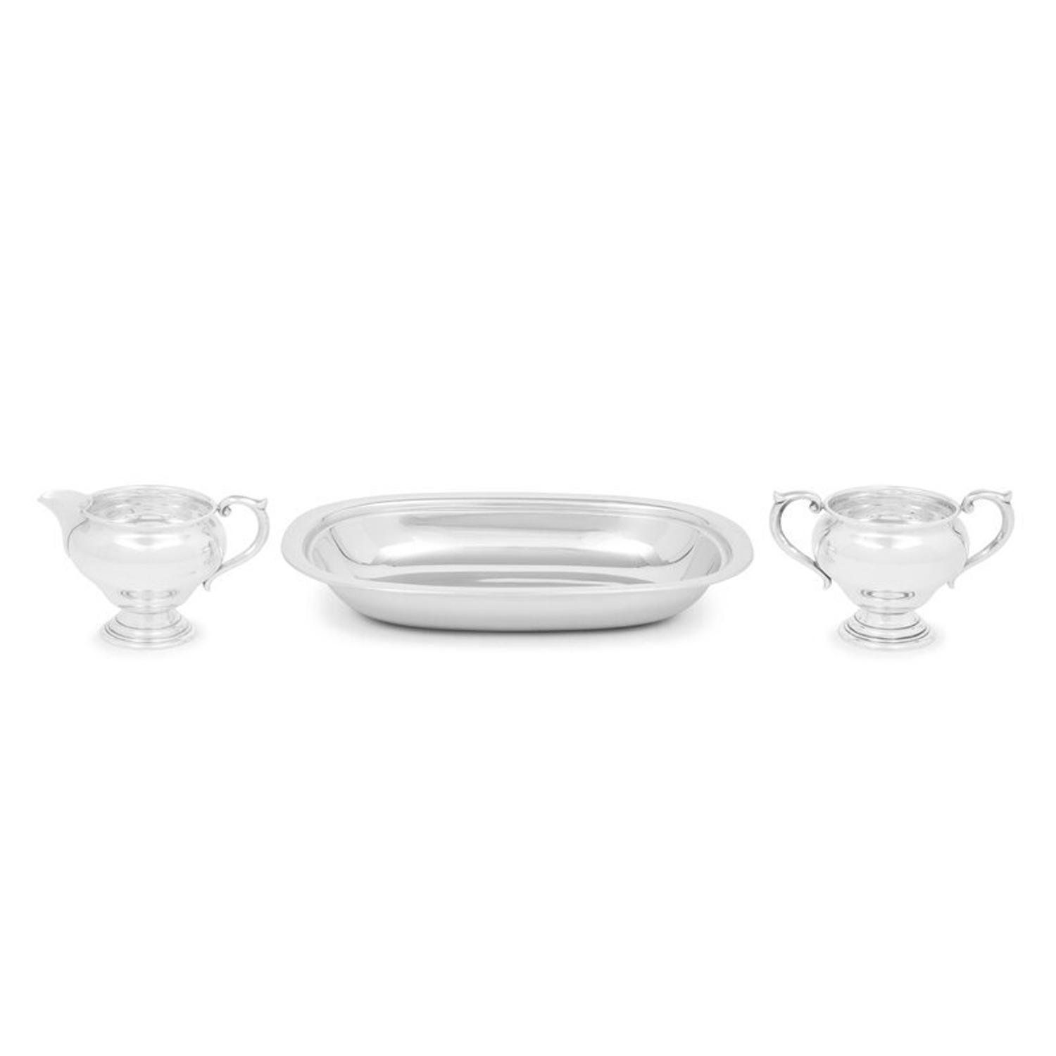 A Group of Three American Silver Table Articles