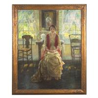 Pauline Palmer (American, 1867-1938) — The New Book, 1930
