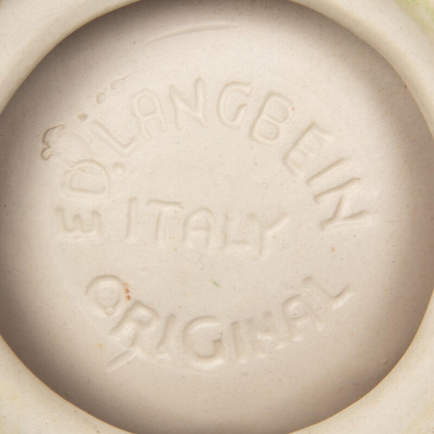 A Set of Twelve Porcelain Melon Bowls by Ed E. Langbein