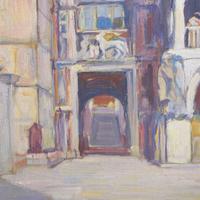 M. Evelyn McCormick (American, 1862-1948) — Porta della Carta - Venice, c. 1924