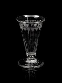 An English Cut Glass Stemware Service