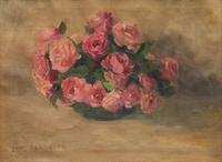 Jane Peterson (American, 1876-1965) — Still Life with Roses