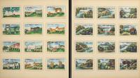 A Rare Album of 635 Chinese Export Miniature Pith Paintings, Second Half 19th Century 清晚期 外銷中國風情通草畫冊（通草畫共計635幅）