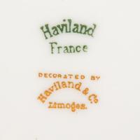 A Haviland Limoges Porcelain Dinner Service