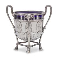 A George III Pierced Silver Sugar Urn