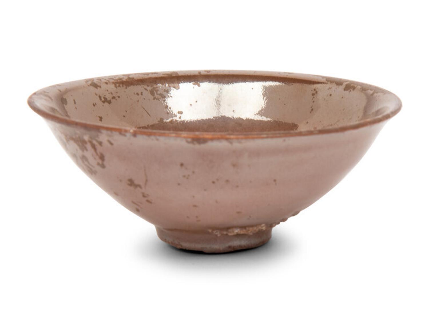 A Chinese Persimmon Glazed Bowl, Possibly Jin to Ming Dynasty 或爲金-明 紫金釉盞