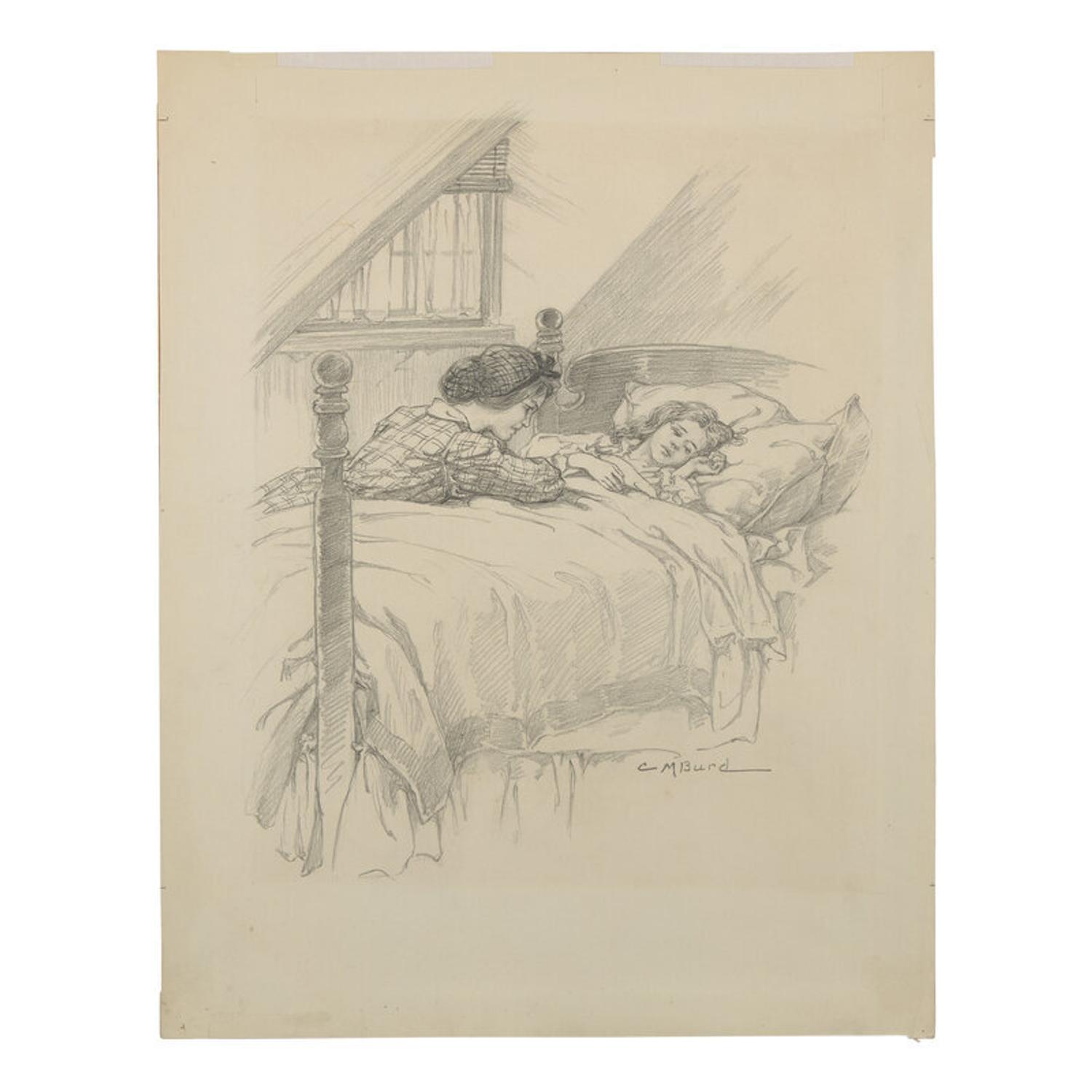 Clara Miller Burd (American, 1873-1933) — Little Women, The Home of "Little Women," 1926 ; Together with Four Other Works (Five Works Total)