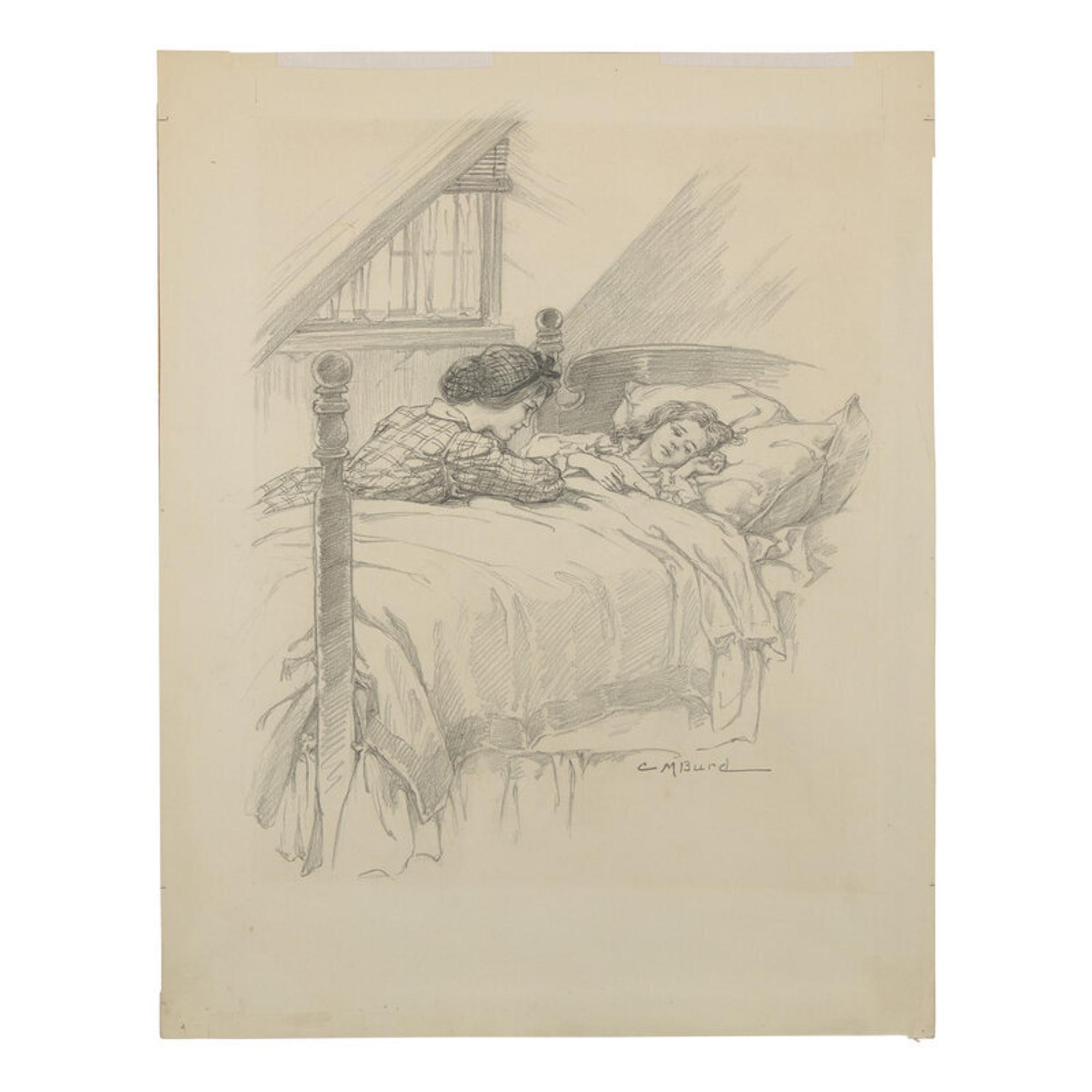 Clara Miller Burd (American, 1873-1933) — Little Women, The Home of "Little Women," 1926 ; Together with Four Other Works (Five Works Total)
