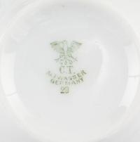 A German Porcelain Dinner Service —