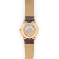 Blancpain, Ref. 6653Q 18K Rose Gold 'Villeret' Power Reserve Calendar Watch with Serpentine Date Hand