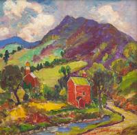 Fern Isabel Coppedge (American, 1883-1951) — Hot Springs, VA, c. 1948