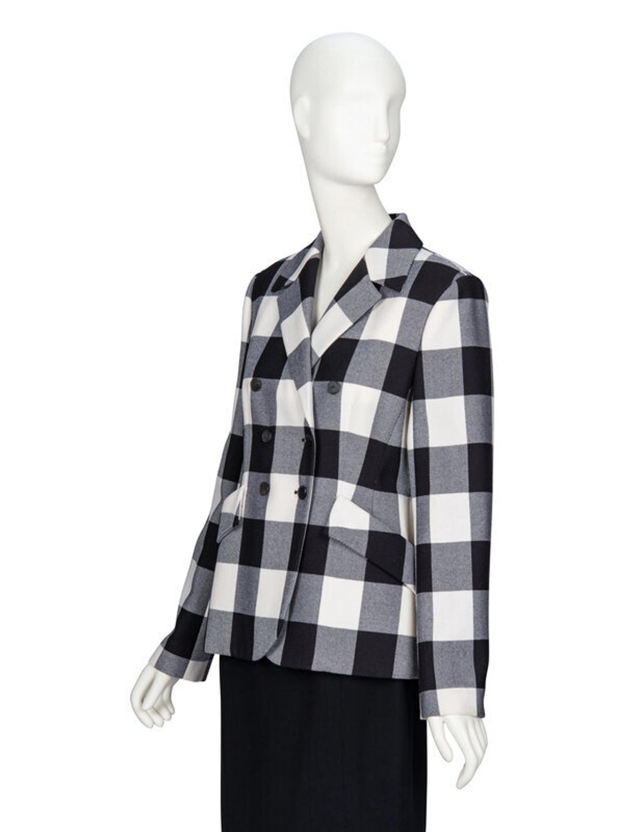 Christian Dior by Maria Grazia Chiuri, Buffalo Plaid Bar Jacket