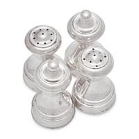 Two Tiffany and Co. Silver Salt and Pepper Sets