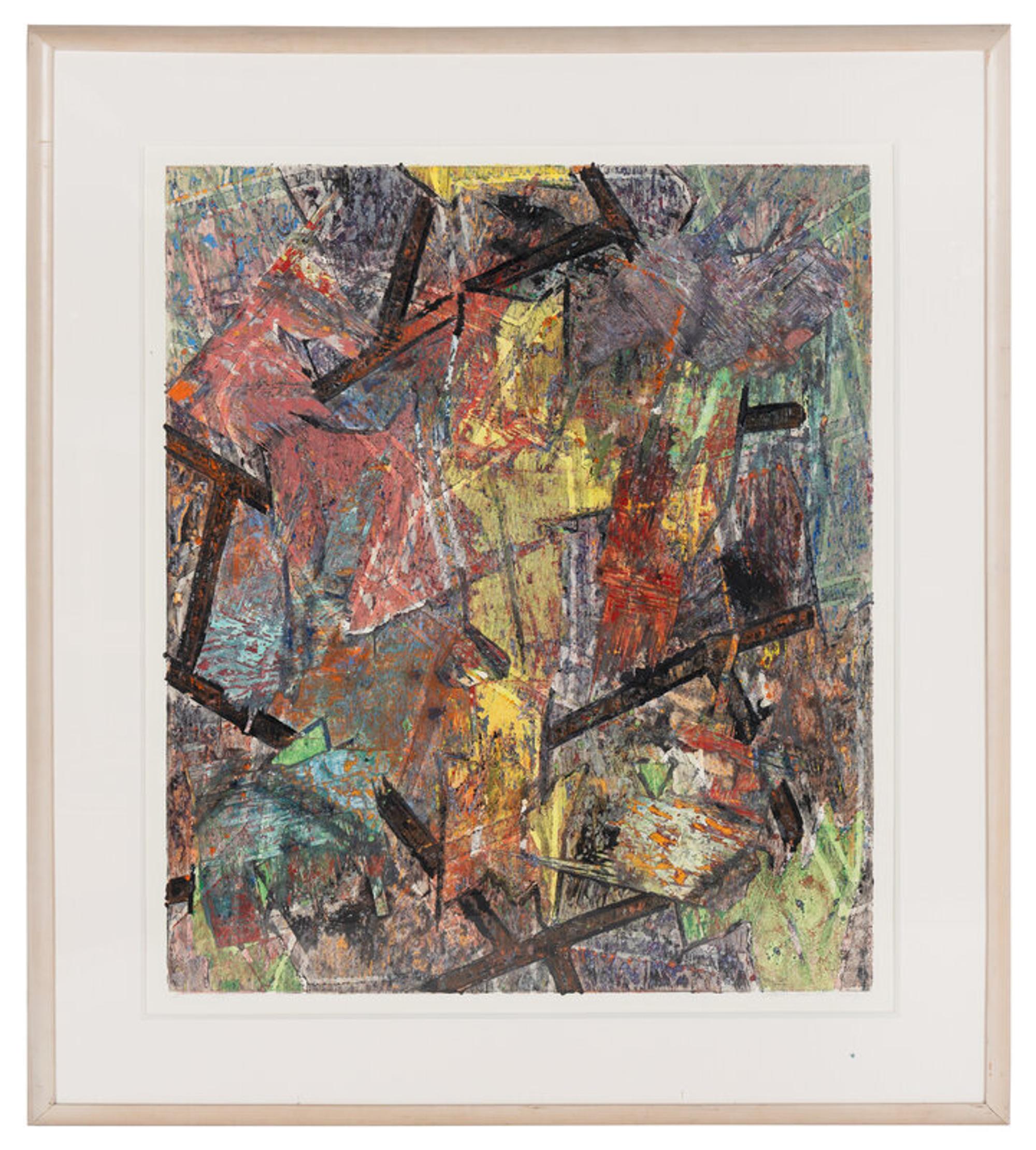 Charles Arnoldi (American, b. 1946) — 6T, NY, 7/14/89, 1989