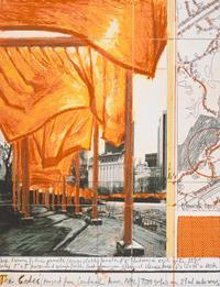 Christo (Bulgarian, 1935-2020) — The Gates XX, Project for Central Park, New York, 2003