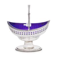 A George III Pierced Silver Sugar Basket