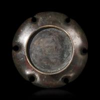 A Japanese Bronze 'Dragon' Vase, Late Meijing Period 日本明治時代晚期 盤龍銅瓶