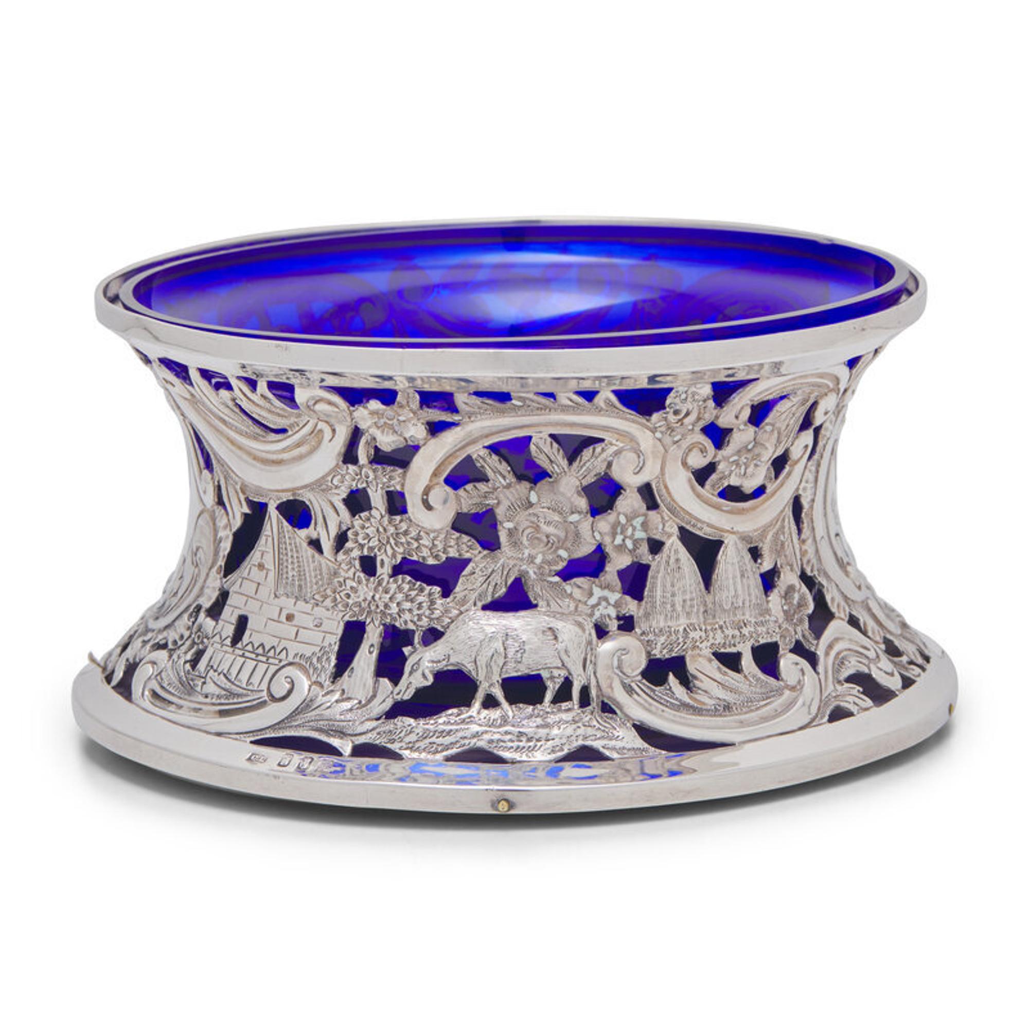 An Irish Edwardian Silver Dish Ring