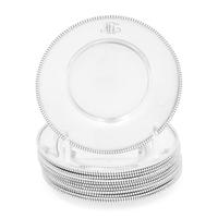 A Set of Twelve American Silver Bread Plates