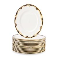 A Set of Eighteen Mintons Versailles Porcelain Dinner Plates