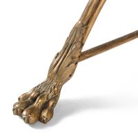 A French Brass and Marble-Top Guéridon