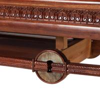 A Chinese Jade Bi Disc Inset Hardwood Altar Table, Tiao'an, 20th Century 近代 硬木嵌玉璧帶屜小條案
